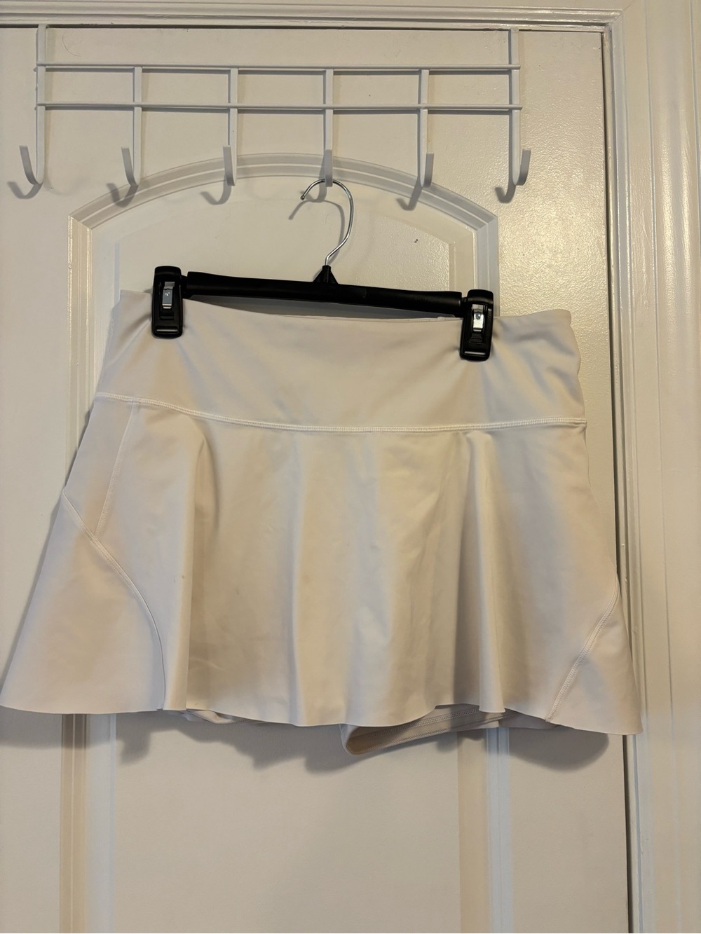 Athleta White Flared Athletic Skort